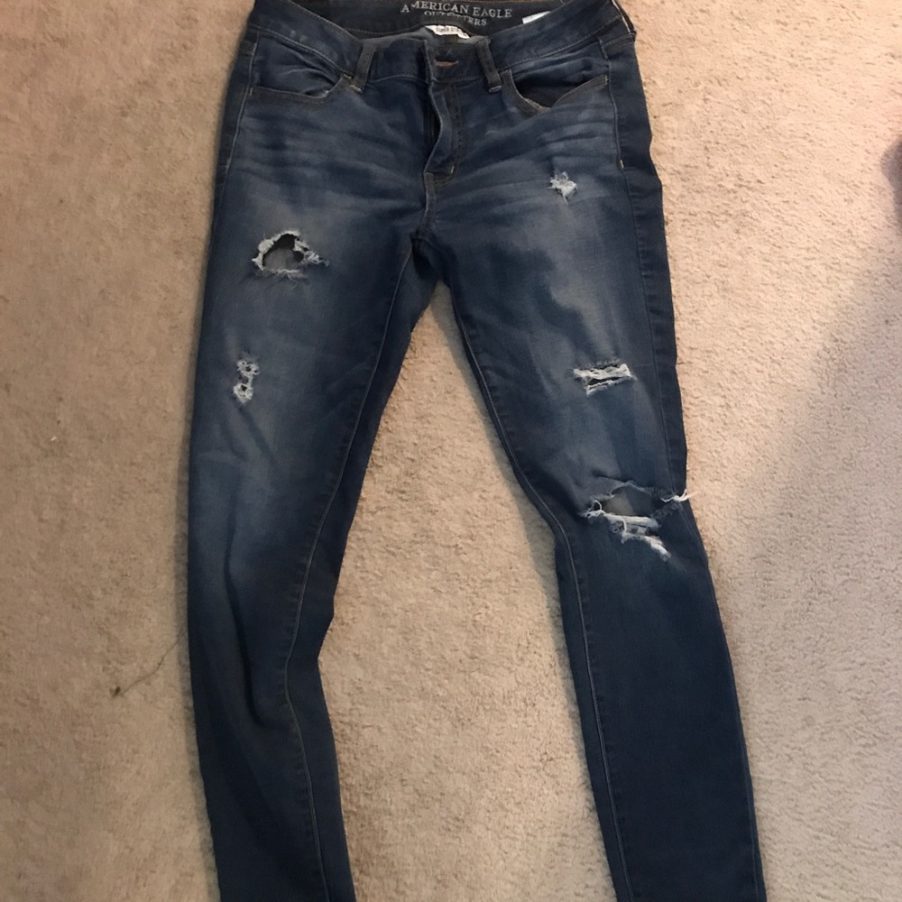 American Eagle Ripped Jeans